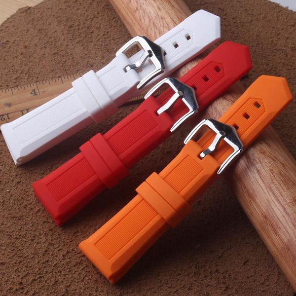 watch bands 22mm 23mm 24mm 26mm 28mm orange white band silicone rubber watchband replacement for brand mens strap pin buckle, Black;brown
watch bands 22mm 23mm 24mm 26mm 28mm orange white band silicone rubber watchband replacement for brand mens strap pin buckle, Black;brown