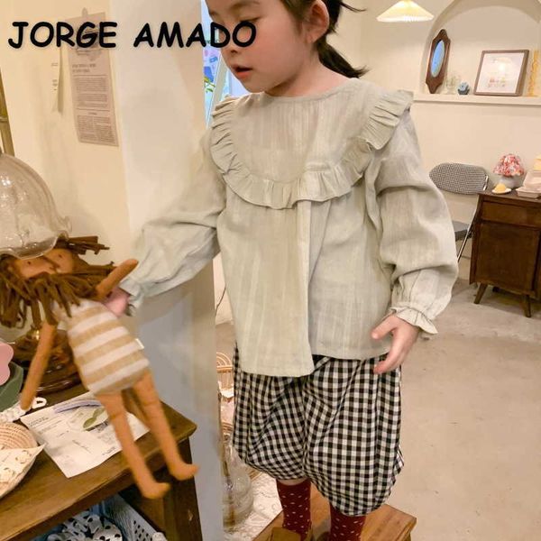 spring korean style girls shirts long puff peter pan collar princess blouses children fashion clothing e589 210610, White;black
spring korean style girls shirts long puff peter pan collar princess blouses children fashion clothing e589 210610, White;black