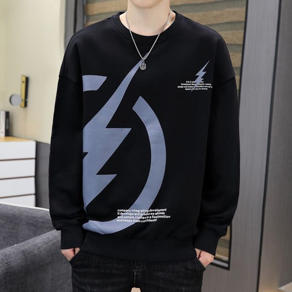 autumn round neck sweater spring and autumn korean version trend loose long sve t-shirt with bottom shirt men's cloth, White;black
autumn round neck sweater spring and autumn korean version trend loose long sve t-shirt with bottom shirt men's cloth, White;black