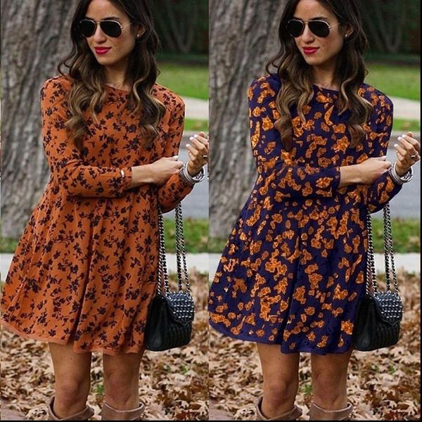 women long sleeve dress floral midi dresses elegant vintage vestidos women casual plus size dresses drop shipping, Black;gray
women long sleeve dress floral midi dresses elegant vintage vestidos women casual plus size dresses drop shipping, Black;gray