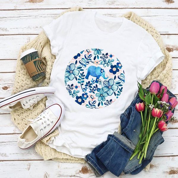 women graphic flower animal 90s cute printed lady summer t-shirt shirt lady clothes womens clothing tee female t shirt, White
women graphic flower animal 90s cute printed lady summer t-shirt shirt lady clothes womens clothing tee female t shirt, White
