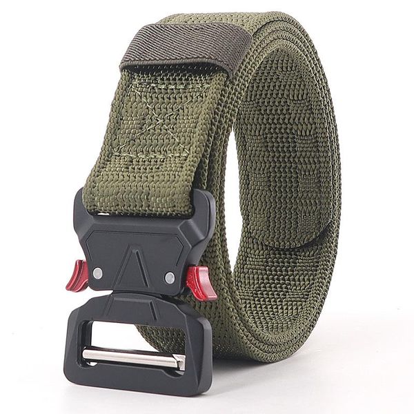 belts outdoor mens tactical belt military multifunctional training seaming jacquard waist strap army quick release buckle cinto unisex, Black;brown
belts outdoor mens tactical belt military multifunctional training seaming jacquard waist strap army quick release buckle cinto unisex, Black;brown