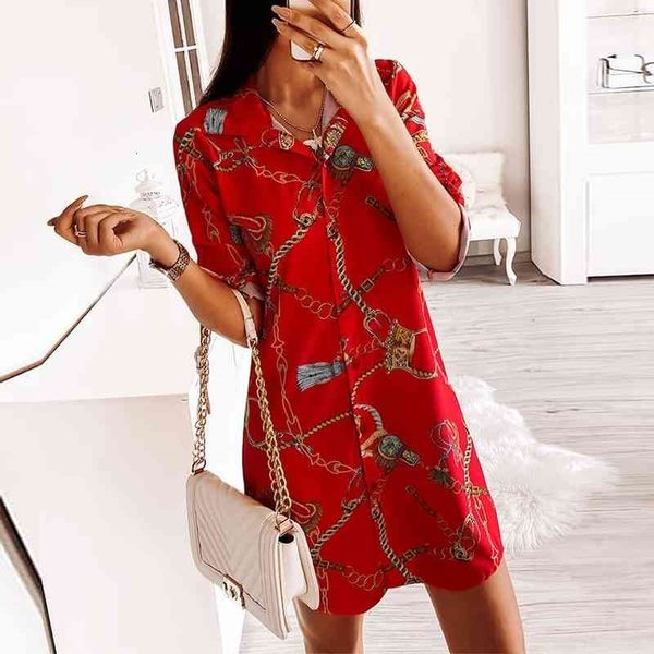 casual dresses women spring print shirt long sleeve single-breasted cardigan female office ladies mini party vestidos 8ws1, Black;gray
casual dresses women spring print shirt long sleeve single-breasted cardigan female office ladies mini party vestidos 8ws1, Black;gray