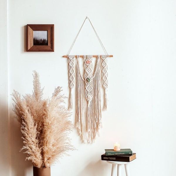 macrame tapestry wall hanging boho woven cotton macrame party dorm living room bedroom background wall hanging decoration
macrame tapestry wall hanging boho woven cotton macrame party dorm living room bedroom background wall hanging decoration