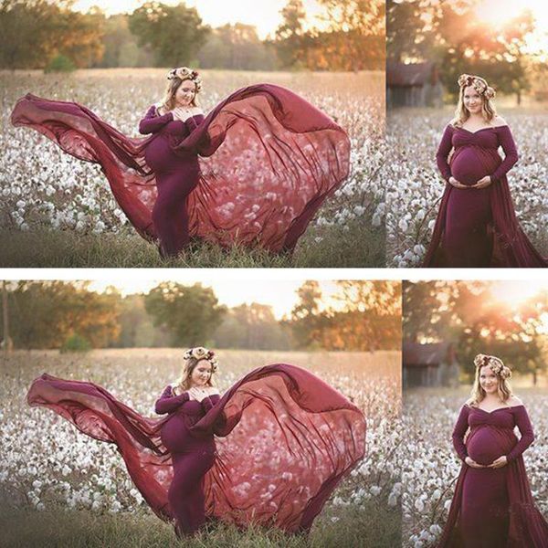 fashion dresses women pregnants pography props off shoulder long sleeve maternity solid dress for po shoot 20211, White
fashion dresses women pregnants pography props off shoulder long sleeve maternity solid dress for po shoot 20211, White