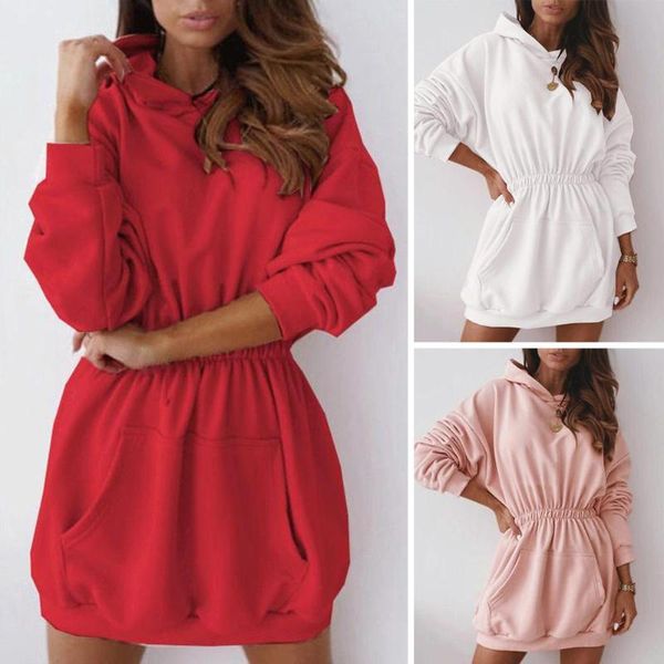 women's hoodies & sweatshirts women casual autumn winter solid color pullover dress long sleeve hoodie sweatshirt plus size 4 colors, Black
women's hoodies & sweatshirts women casual autumn winter solid color pullover dress long sleeve hoodie sweatshirt plus size 4 colors, Black