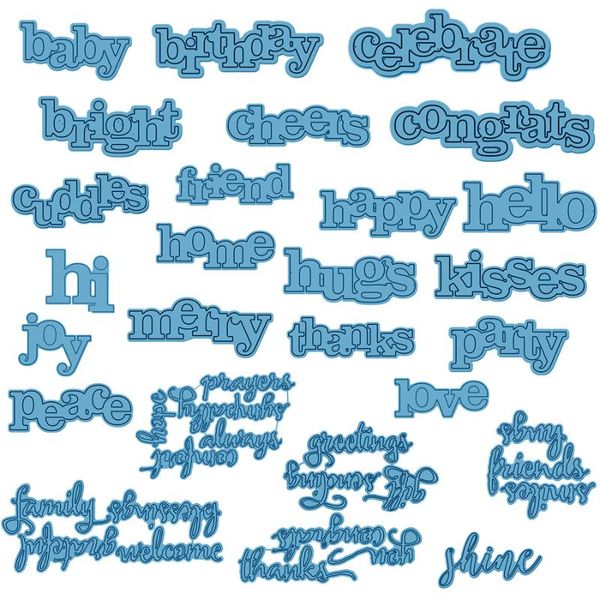 painting supplies -selling 26 pieces greetings celebration words cheers gift thanks metal cutting dies for diy scrapbooking crafts
painting supplies -selling 26 pieces greetings celebration words cheers gift thanks metal cutting dies for diy scrapbooking crafts