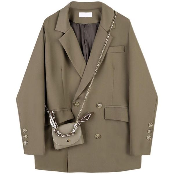 women's suits & blazers superaen 2021 spring autumn solid notched full office lady blazer fashion suit jackets for women, White;black
women's suits & blazers superaen 2021 spring autumn solid notched full office lady blazer fashion suit jackets for women, White;black