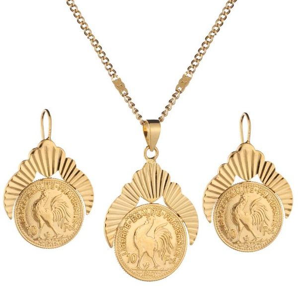 earrings & necklace gold color old french coin liberte egalite fraternite 1912 jewelry sets metal coins, Silver
earrings & necklace gold color old french coin liberte egalite fraternite 1912 jewelry sets metal coins, Silver