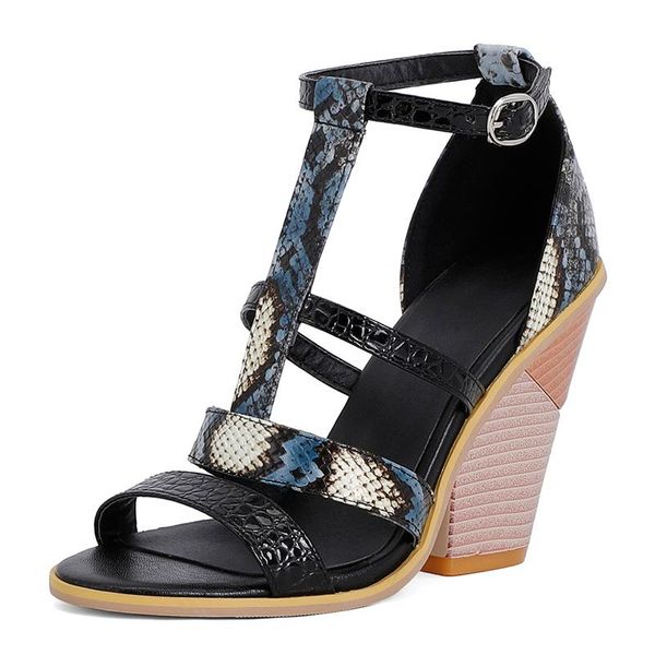 sandals lucyever fashion wedges high heels women summer block heeled pu leather gladiator woman peep toe pumps ladies, Black
sandals lucyever fashion wedges high heels women summer block heeled pu leather gladiator woman peep toe pumps ladies, Black