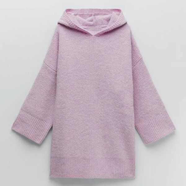 new autumn lazy style women's taro purple loose hoodie women's loose knitted dress long-sleeved bottoming top, Black
new autumn lazy style women's taro purple loose hoodie women's loose knitted dress long-sleeved bottoming top, Black