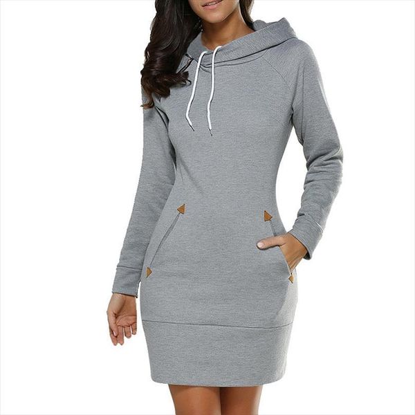 autumn and winter knee length womens dresses hooded warm sweatshirt long sleeve camp collar pocket simple casual sports, Black;gray
autumn and winter knee length womens dresses hooded warm sweatshirt long sleeve camp collar pocket simple casual sports, Black;gray