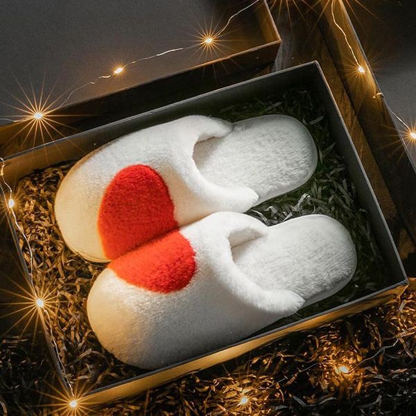 slippers 2021 heart-shaped plush couples women house indoor fluffy slides faux fur non-slip outdoor men winter warm floor shoes, Black
slippers 2021 heart-shaped plush couples women house indoor fluffy slides faux fur non-slip outdoor men winter warm floor shoes, Black