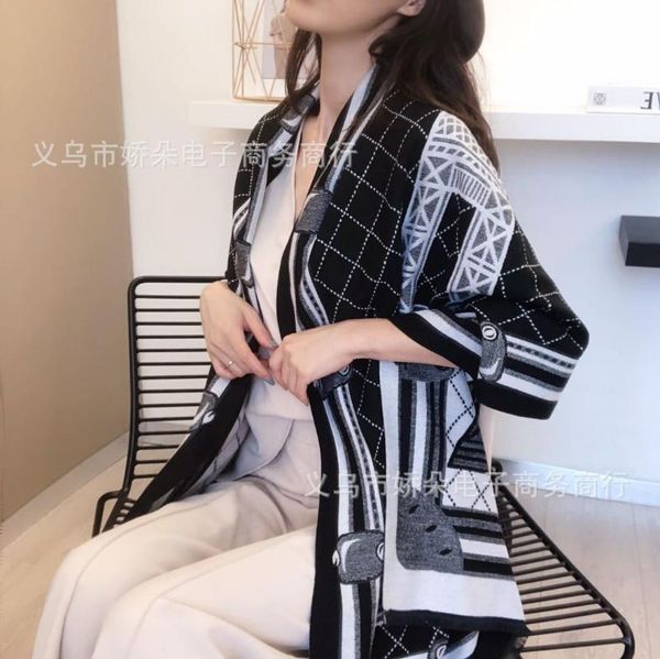 scarves early autumn european and american winter cashmere scarf pari eiffel tower graceful double-sided warming shawl, Blue;gray
scarves early autumn european and american winter cashmere scarf pari eiffel tower graceful double-sided warming shawl, Blue;gray
