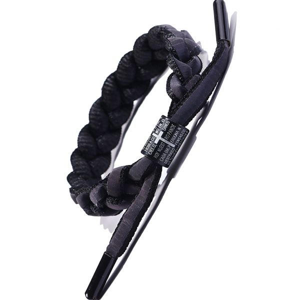 Reflective Woven Cross-Scripture Bracelet Gradient Fluorescent Couple Hand Rope Bracelets Women Men Jewelry Chain Gift
Reflective Woven Cross-Scripture Bracelet Gradient Fluorescent Couple Hand Rope Bracelets Women Men Jewelry Chain Gift