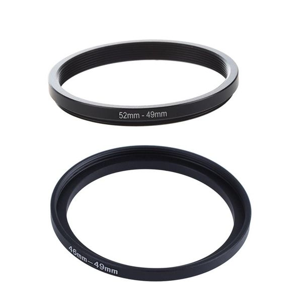 lens adapters & mounts 2pcs black step down ring adapter for camera ,52mm-49mm 46mm - 49mm
lens adapters & mounts 2pcs black step down ring adapter for camera ,52mm-49mm 46mm - 49mm