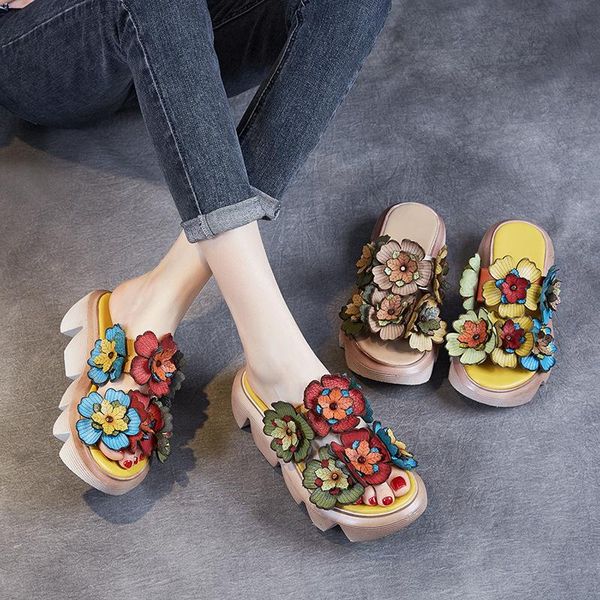 slippers genuine leather floral shoes women summer 2021 outside slides wedges sewing leisure ladies, Black
slippers genuine leather floral shoes women summer 2021 outside slides wedges sewing leisure ladies, Black