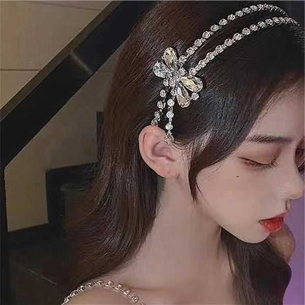 hair clips & barrettes korean elegant luxury full rhinestone bowknot hairband for women gilrs fashion tassel wedding band jewelry, Golden;silver
hair clips & barrettes korean elegant luxury full rhinestone bowknot hairband for women gilrs fashion tassel wedding band jewelry, Golden;silver