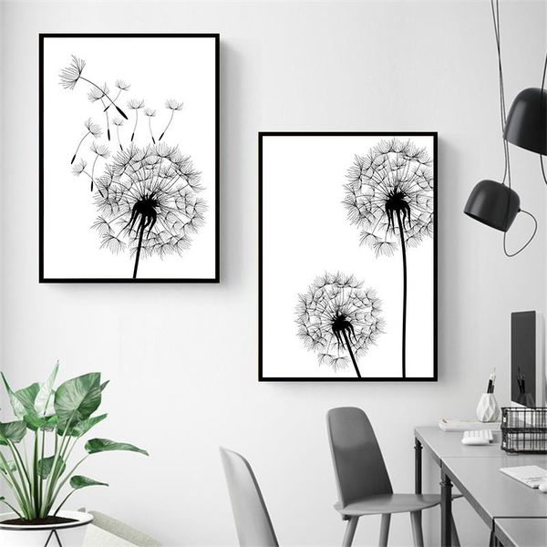 paintings dandelion art black and white wall prints nordic minimalist poster living room modern picture decor ch138
paintings dandelion art black and white wall prints nordic minimalist poster living room modern picture decor ch138