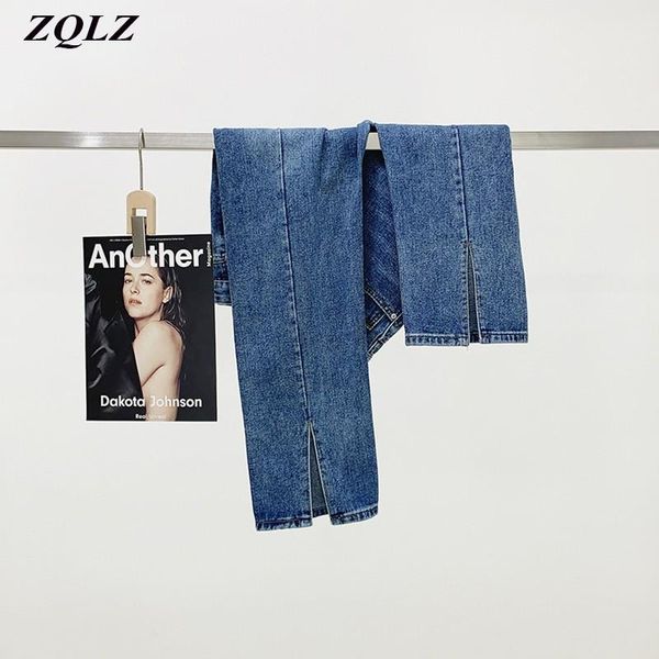 women's jeans zqlz high waist women 2021 spring autumn vintag solid casual ladies jean trousers blue loose denim pants female
women's jeans zqlz high waist women 2021 spring autumn vintag solid casual ladies jean trousers blue loose denim pants female