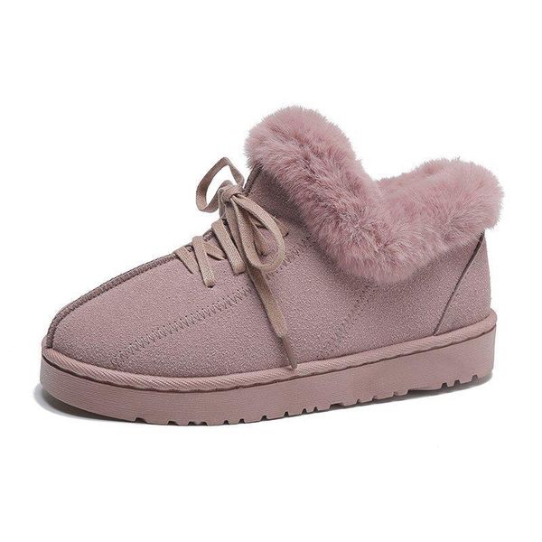 boots woman snow 2021 winter warm all-match wool comfortable women shoes plus velvet bread cotton shoe, Black
boots woman snow 2021 winter warm all-match wool comfortable women shoes plus velvet bread cotton shoe, Black