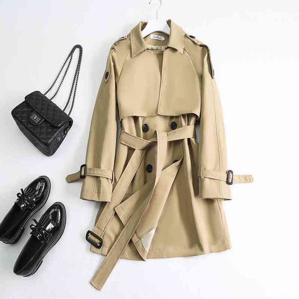 women office elegant windbreaker spring autumn slim double breasted turn down collar trench coat fall fashion woman jacket 210602, Tan;black
women office elegant windbreaker spring autumn slim double breasted turn down collar trench coat fall fashion woman jacket 210602, Tan;black