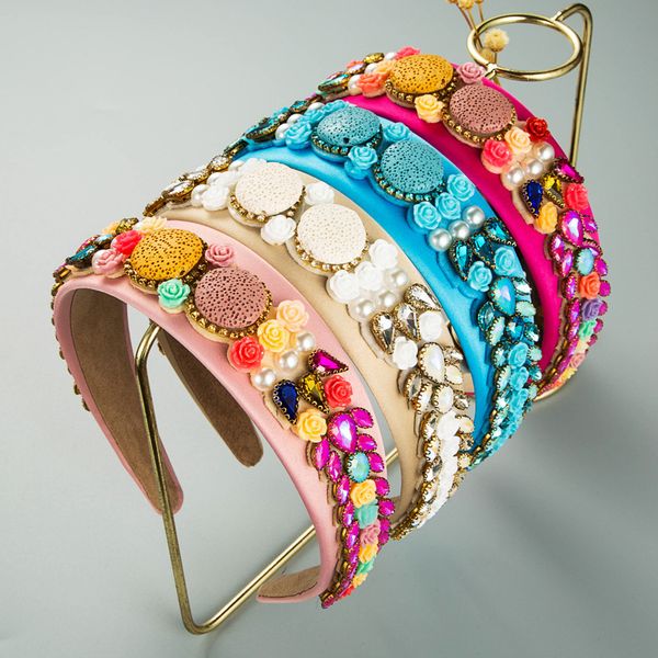 wide luxury colorful crystal princess hairbands for women unique design handmade headband hair accessories fashion jewelry, Silver
wide luxury colorful crystal princess hairbands for women unique design handmade headband hair accessories fashion jewelry, Silver