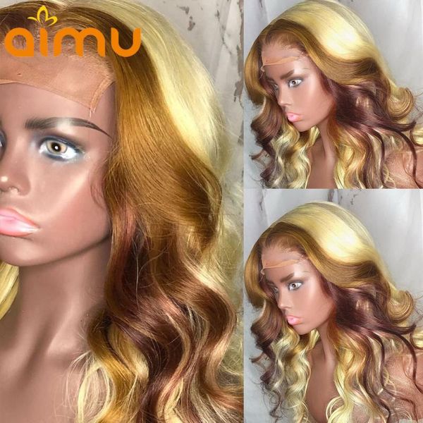 highlight 613 blonde brown hd transparent human hair wigs deep body wave 13x6 lace frontal wig pre plucked 30 inch wig for women, Black;brown
highlight 613 blonde brown hd transparent human hair wigs deep body wave 13x6 lace frontal wig pre plucked 30 inch wig for women, Black;brown