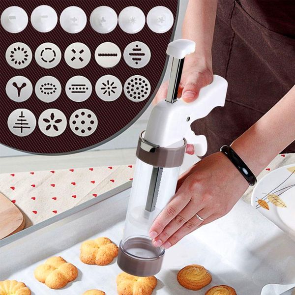 cookie press kit - cookie press making gun biscuits cake mold maker machine dessert decoration
cookie press kit - cookie press making gun biscuits cake mold maker machine dessert decoration