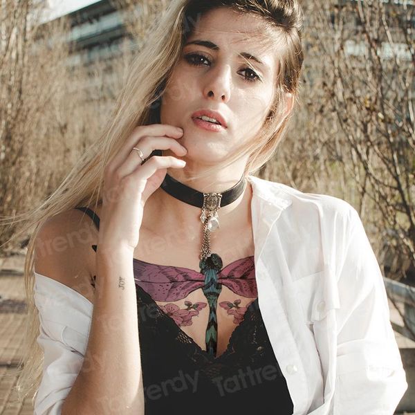 temporary tattoos women tattoo waterproof sternum breast underboob flower lace butterfly tatoo fake body stickers chest
temporary tattoos women tattoo waterproof sternum breast underboob flower lace butterfly tatoo fake body stickers chest