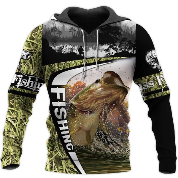 men's hoodies & sweatshirts fashion mens clothes bass fishing camo 3d printed harajuku style casual zip m316, Black
men's hoodies & sweatshirts fashion mens clothes bass fishing camo 3d printed harajuku style casual zip m316, Black