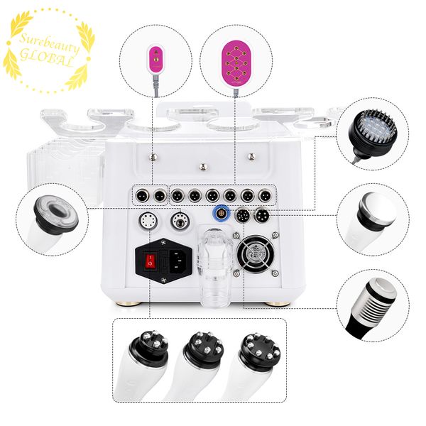 professional radio frequency machine for body slimming face lifting skin rejuvenation pn mircro current laser pads device for sale, Black;white
professional radio frequency machine for body slimming face lifting skin rejuvenation pn mircro current laser pads device for sale, Black;white