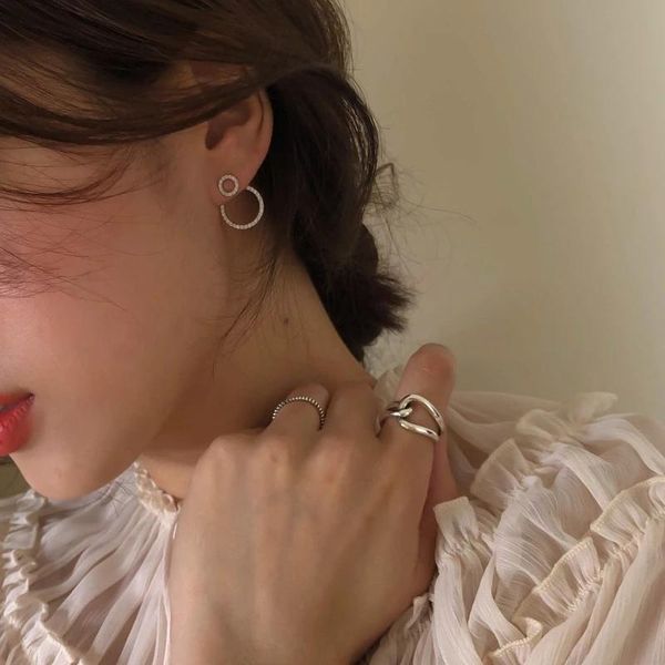 stud lbyzhan micro pave zircon front and back circle earrings for women 2021 jewelry delicate earings wholesale, Golden;silver
stud lbyzhan micro pave zircon front and back circle earrings for women 2021 jewelry delicate earings wholesale, Golden;silver