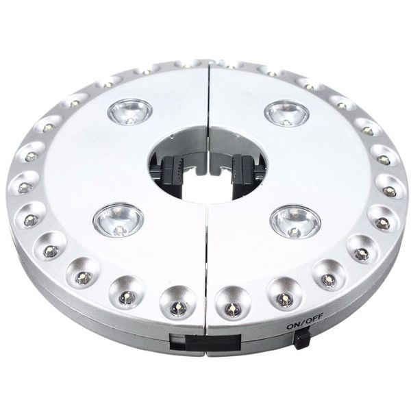 party decoration patio umbrella lights, parasol lights,wireless lamp, with 28led ,camping tents and outdoor use (silver)
party decoration patio umbrella lights, parasol lights,wireless lamp, with 28led ,camping tents and outdoor use (silver)