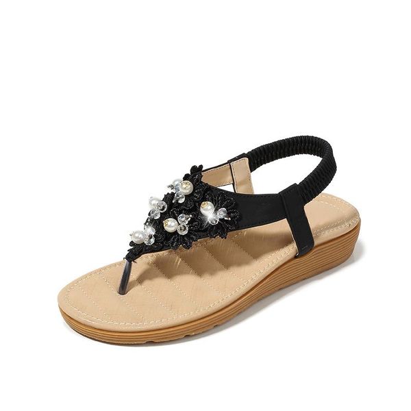 sandals women's woman shoes leather fashion ladies casual gladiator low heel soft femmes sandales, Black
sandals women's woman shoes leather fashion ladies casual gladiator low heel soft femmes sandales, Black