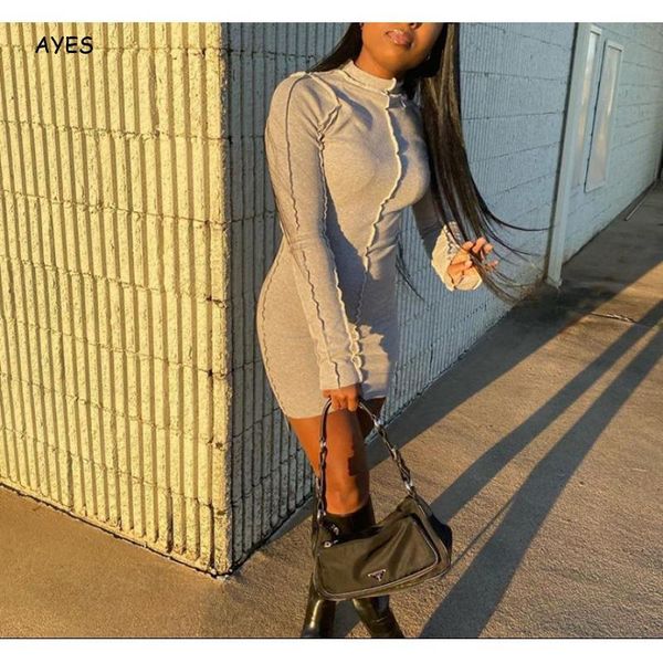 casual dresses fashion women slim pencil dress female party club wear mini long sleeve autumn fall spring o neck bodycon, Black;gray
casual dresses fashion women slim pencil dress female party club wear mini long sleeve autumn fall spring o neck bodycon, Black;gray
