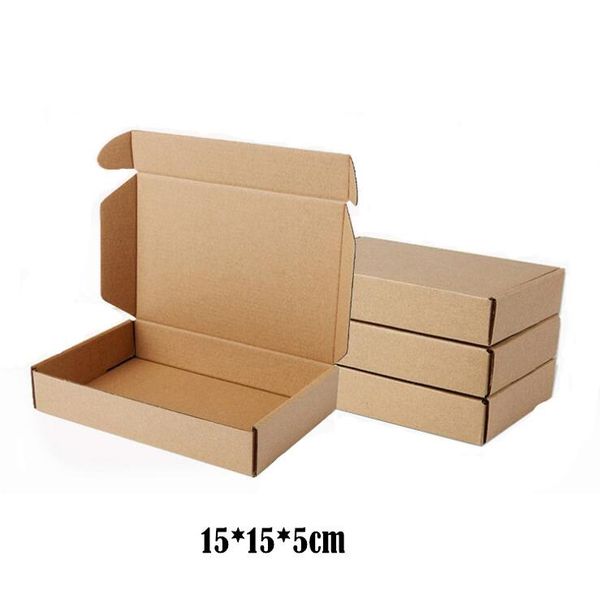 gift wrap 10pcs/lot 15*15*5cm brown packaging kraft paper box for jewelry wedding candy chocolate handmade package mailing
gift wrap 10pcs/lot 15*15*5cm brown packaging kraft paper box for jewelry wedding candy chocolate handmade package mailing