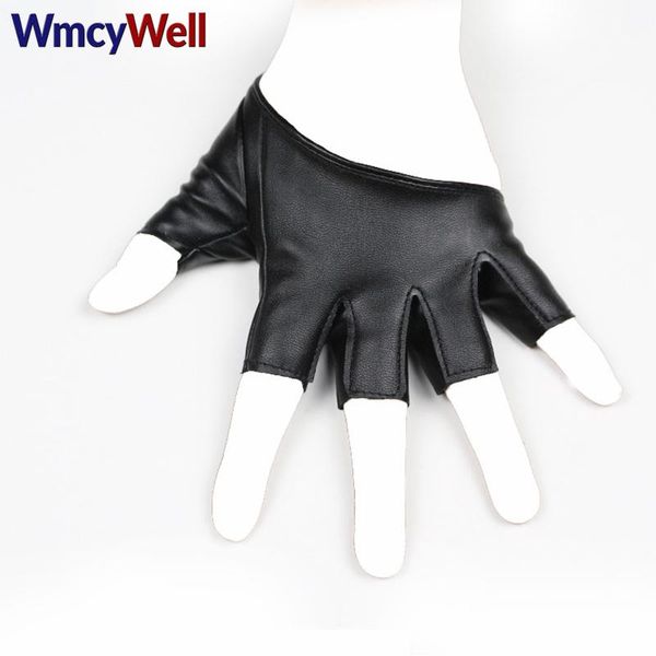 fingerless gloves wmcywell fashion half finger pu leather womans ladys driving show, Blue;gray
fingerless gloves wmcywell fashion half finger pu leather womans ladys driving show, Blue;gray