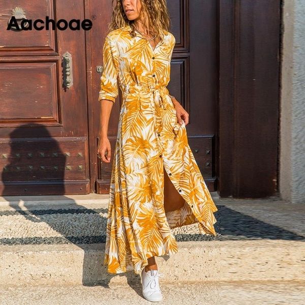 aachoae women print long dress spring long sleeve buttons split dress casual turn-down neck ladies sashes shirt dresses 210316, Black;gray
aachoae women print long dress spring long sleeve buttons split dress casual turn-down neck ladies sashes shirt dresses 210316, Black;gray