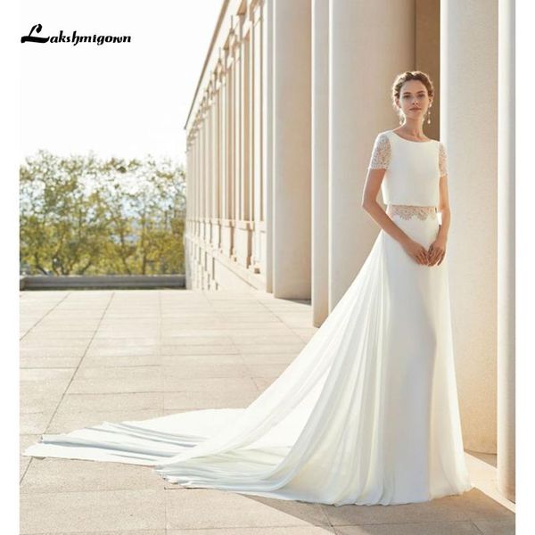 other wedding dresses beach bridal gown chiffon lace appliques 2021 white/lvory backless short sleeves court train vestido de noiva
other wedding dresses beach bridal gown chiffon lace appliques 2021 white/lvory backless short sleeves court train vestido de noiva
