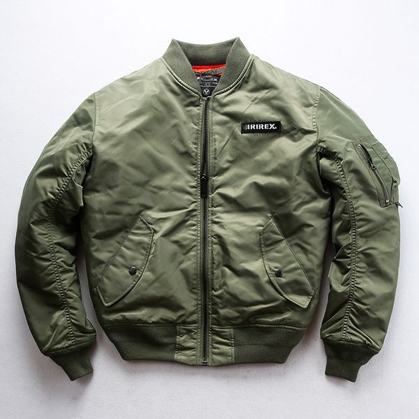 usa style casual baseball nylon bomber jackets 2 colours avfly men sports jacket stand collar ykk zipper, Black;brown
usa style casual baseball nylon bomber jackets 2 colours avfly men sports jacket stand collar ykk zipper, Black;brown