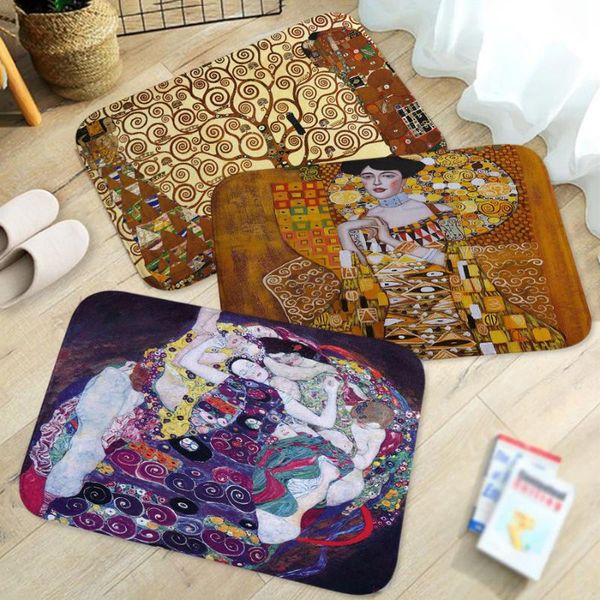 carpets gustav klimt oil painting printing doormat flannel gold pattern print home decoration door mat non-slip floor vloermat
carpets gustav klimt oil painting printing doormat flannel gold pattern print home decoration door mat non-slip floor vloermat