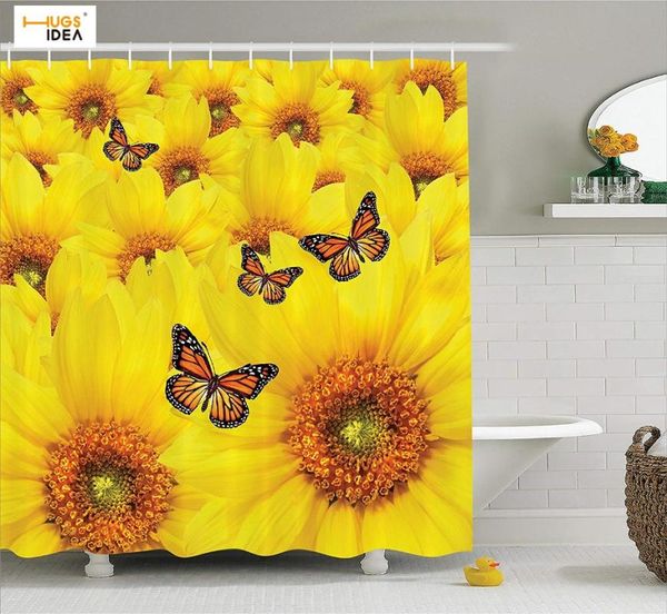 shower curtains hugsidea 3d sunflower floral bathroom curtain creative design waterproof bath decoration home with 12pcs hooks
shower curtains hugsidea 3d sunflower floral bathroom curtain creative design waterproof bath decoration home with 12pcs hooks