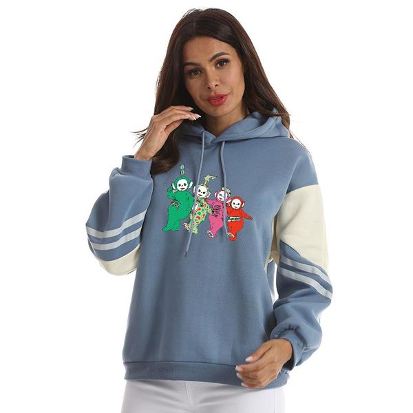 women's hoodies & sweatshirts fleece sudaderas autumn winter casual harajuku kawaii cartoon printed sweatshirt women hit color c, Black
women's hoodies & sweatshirts fleece sudaderas autumn winter casual harajuku kawaii cartoon printed sweatshirt women hit color c, Black