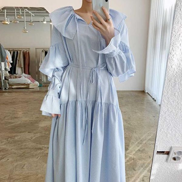 casual dresses woman dress women loose vintage korean style 2021 autumn winter a-line party long sleeve elegant lace solid, Black;gray
casual dresses woman dress women loose vintage korean style 2021 autumn winter a-line party long sleeve elegant lace solid, Black;gray