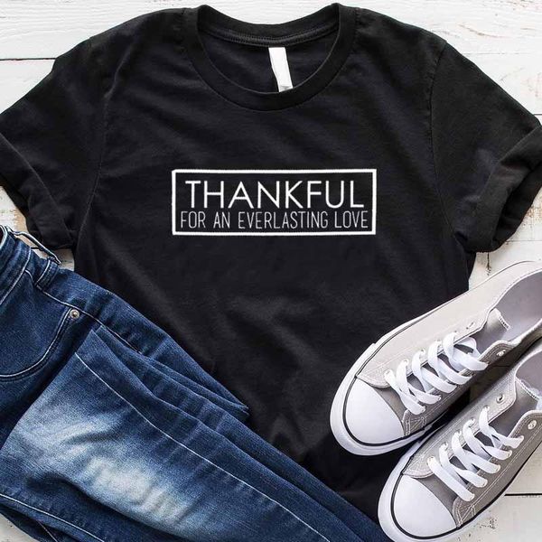 women's t-shirt women christian faith tshirt summer tees thanksgiving shirts thankful for an everlasting love square t shirt, White
women's t-shirt women christian faith tshirt summer tees thanksgiving shirts thankful for an everlasting love square t shirt, White