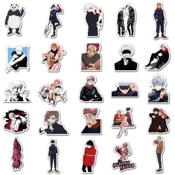jujutsu kaisen cartoon 50 sheets anime printing sticker design waterproof can be pasted repeatedly
jujutsu kaisen cartoon 50 sheets anime printing sticker design waterproof can be pasted repeatedly