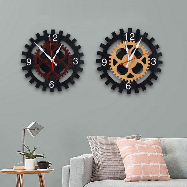 creative new home clock personality european style retro living room clock wood wall watch decorative mute
creative new home clock personality european style retro living room clock wood wall watch decorative mute