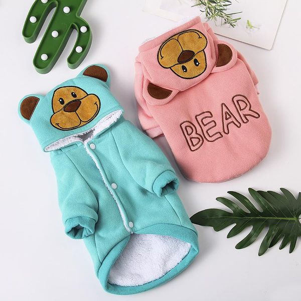 winter pet clothes dog padded clothes plush dog pet supplies thickened lovely bear cotton yorkie warm clothing
winter pet clothes dog padded clothes plush dog pet supplies thickened lovely bear cotton yorkie warm clothing