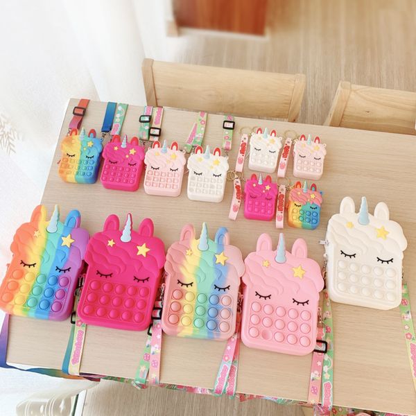 big size fidget toys push bubbles toy rainbow unicorn coin purse wallet ladies bag silica simple dimple crossbody bags for girls
big size fidget toys push bubbles toy rainbow unicorn coin purse wallet ladies bag silica simple dimple crossbody bags for girls